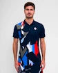 Maglietta da uomo BIDI BADU  New York 2024 Polo Dark Blue/Red