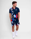 Maglietta da uomo BIDI BADU  New York 2024 Polo Dark Blue/Red