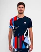 Maglietta da uomo BIDI BADU  New York 2024 Tee Dark Blue/Red