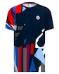 Maglietta da uomo BIDI BADU  New York 2024 Tee Dark Blue/Red M