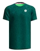 Maglietta da uomo BIDI BADU  Spike Crew Two Colored Tee Dark Green