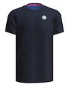 Maglietta da uomo BIDI BADU  Spike Crew Two Colored Tee Dark Grey/Blue