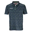 Maglietta da uomo CCM Golf Fitted Printed Polo Dark Midnight