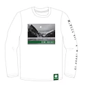 Maglietta da uomo CCM Nostalgia POND L/S TEE White