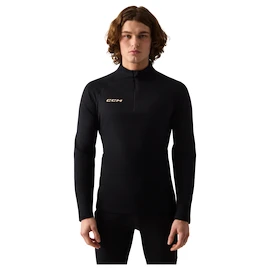 Maglietta da uomo CCM Outdoor Thermal LS Shirt Black