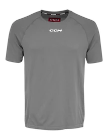 Maglietta da uomo CCM  SS Premium Training Tee Dark Grey Heathered Senior