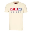 Maglietta da uomo CCM Vintage Fall SS Tee Unbleached