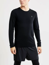 Maglietta da uomo Craft Fuseknit Light LS black