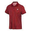 Maglietta da uomo Fila  Polo Stripes Björn Cabernet/White Alyssum L