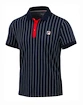 Maglietta da uomo Fila  Polo Stripes Navy/White L