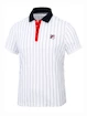Maglietta da uomo Fila  Polo Stripes White/Stripes