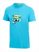 Maglietta da uomo Fila  T-Shirt Caleb Scuba Blue