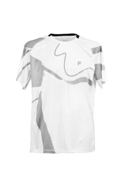 Maglietta da uomo Fila T-Shirt Cassian White/Monument