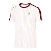 Maglietta da uomo Fila  T-Shirt Stripes Jascha 2 White Alyssum/Cabernet