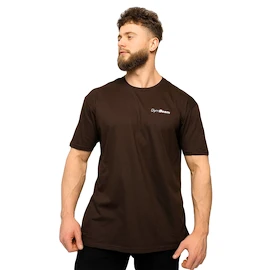 Maglietta da uomo GymBeam Basic Chocolate Brown