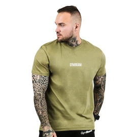 Maglietta da uomo GymBeam FIT Olive