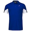 Maglietta da uomo Head  Club 22 Tech Polo Shirt Men Royal S