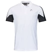 Maglietta da uomo Head  Club 22 Tech Polo Shirt Men White/Dark Blue S