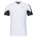 Maglietta da uomo Head  Club 22 Tech Polo Shirt Men White/Dark Blue S