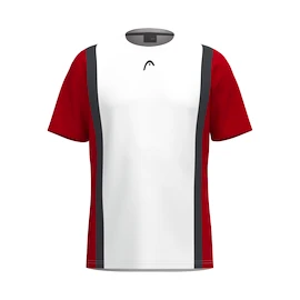 Maglietta da uomo Head CLUB 25 TECH T-Shirt Men Red/White