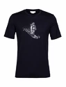 Maglietta da uomo Icebreaker  M Tech Lite II SS Tee Yet Midnight