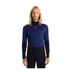 Maglietta da uomo Icebreaker Merino 200 Oasis Sonebula LS High Neck Mid Navy/Royal Navy/Snow/Cb