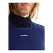 Maglietta da uomo Icebreaker Merino 200 Oasis Sonebula LS High Neck Mid Navy/Royal Navy/Snow/Cb