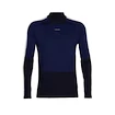 Maglietta da uomo Icebreaker Merino 200 Oasis Sonebula LS High Neck Mid Navy/Royal Navy/Snow/Cb