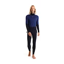 Maglietta da uomo Icebreaker Merino 200 Oasis Sonebula LS High Neck Mid Navy/Royal Navy/Snow/Cb