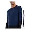 Maglietta da uomo Icebreaker Merino 200 Sonebula LS Crewe Mid Navy/Royal Navy/Snow/Cb