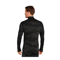 Maglietta da uomo Icebreaker Merino 260 Vertex LS Half Z Snow Guide Black/Galaxy/J