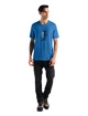 Maglietta da uomo Icebreaker  Tech Lite II SS Tee Waschbar Wandering Azul