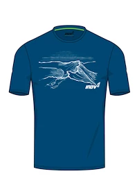 Maglietta da uomo Inov-8 Graphic Tee "Helvellyn" Blue