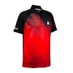 Maglietta da uomo Joola  Shirt Zephir Polo Black/Red