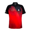 Maglietta da uomo Joola  Shirt Zephir Polo Black/Red