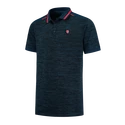 Maglietta da uomo K-Swiss  Hypercourt Polo Melange Blue Opal M