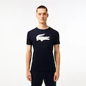 Maglietta da uomo Lacoste  Big Logo Core Performance T-Shirt Navy Blue/White