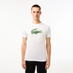 Maglietta da uomo Lacoste  Big Logo Core Performance T-Shirt White/Green M