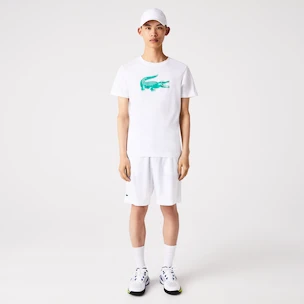 Maglietta da uomo Lacoste  Core Performance Light White/Green