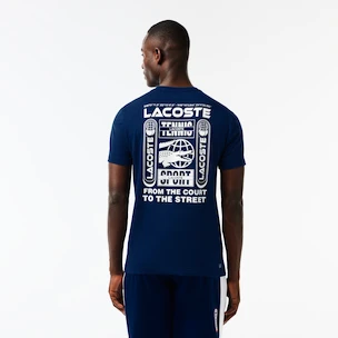 Maglietta da uomo Lacoste  Training Medvedev T-Shirt Methylene