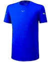 Maglietta da uomo Mizuno  Alpha Jacquard Tee blue M