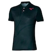 Maglietta da uomo Mizuno  Charge Shadow Polo Black S