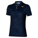 Maglietta da uomo Mizuno  Charge Shadow Polo Pageant Blue S