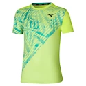 Maglietta da uomo Mizuno  Mugen Shadow Graphic Tee Neo Lime