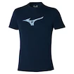 Maglietta da uomo Mizuno  Paris Graphic Tee Pageant Blue