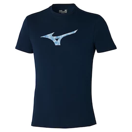 Maglietta da uomo Mizuno Paris Graphic Tee Pageant Blue