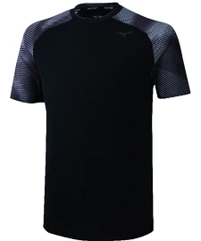 Maglietta da uomo Mizuno Printed Tee black