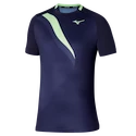 Maglietta da uomo Mizuno  Release Shadow Graphic Tee Evening Blue M