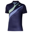 Maglietta da uomo Mizuno  Release Shadow Polo Evening Blue XXL