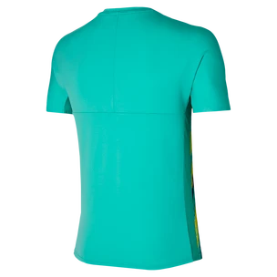 Maglietta da uomo Mizuno  Shadow Graphic Tee Turquoise M